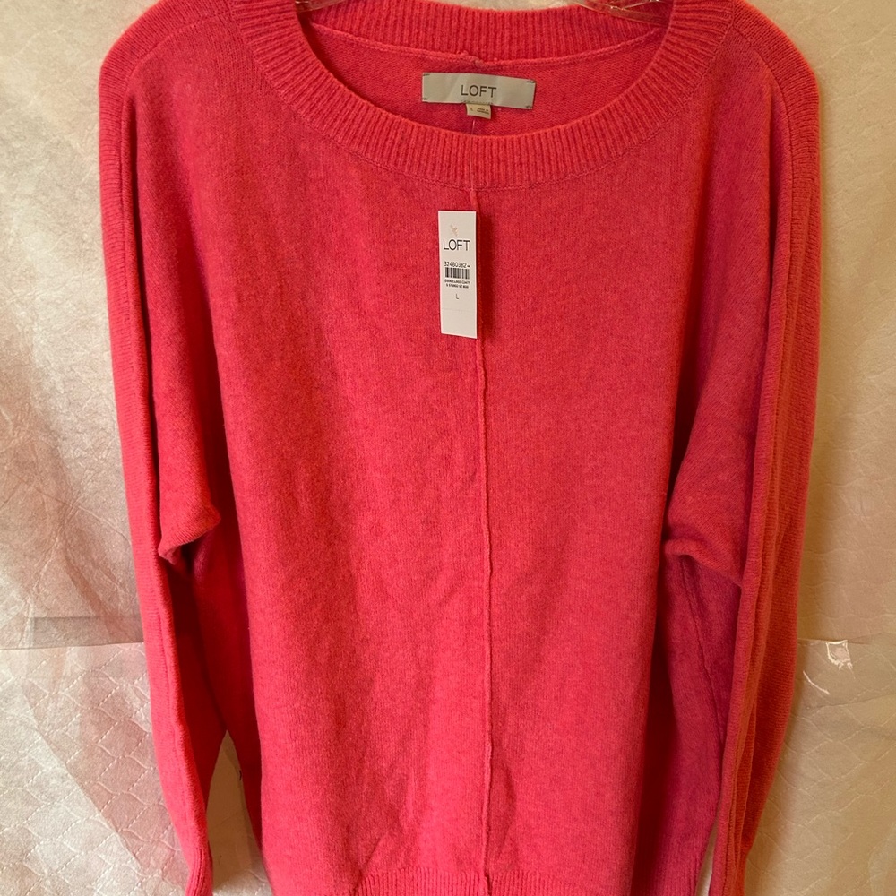 LOFT Women's Crew Neck Sweater
